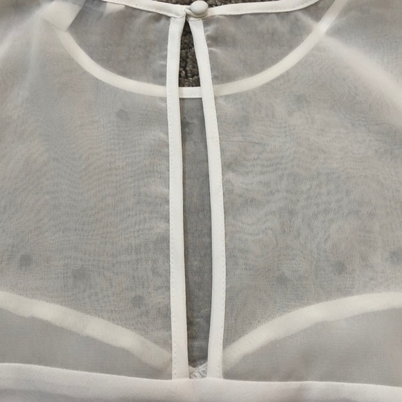 American Eagle White Star Studded Tank - Picture 3 of 7